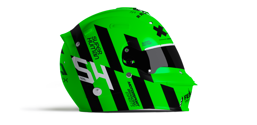 Motorsport helmet